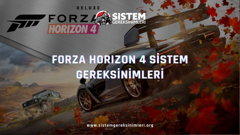 Forza Horizon 4 Minimum ve Önerilen Sistem Gereksinimleri PC Nelerdir?, forza horizon 4 güncel sistem gereksinimleri kaldırır mı